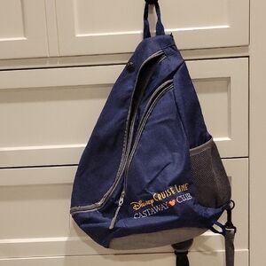 Disney Blue Backpack with Adjustable Strap